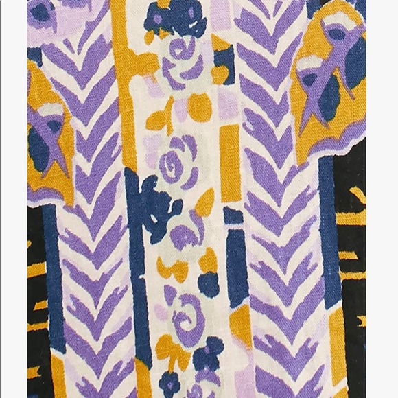 Free People Summer in Tulum Linen Blend Tunic M - Picture 4 of 10